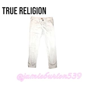 Great Preloved condition True Religion Croppd jeans